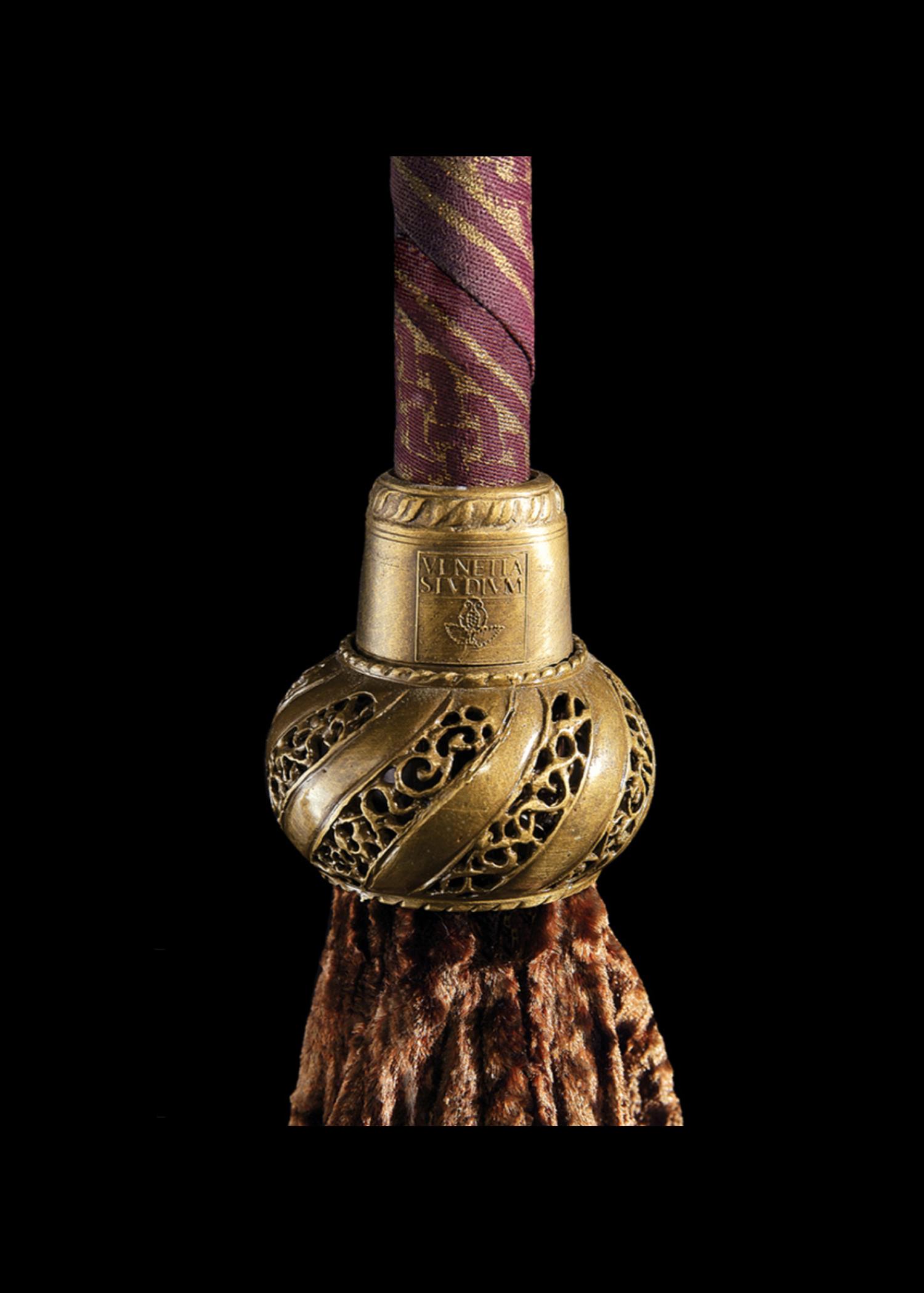 Cesendello Floor Lamp (174ST-1-RIV) red stand