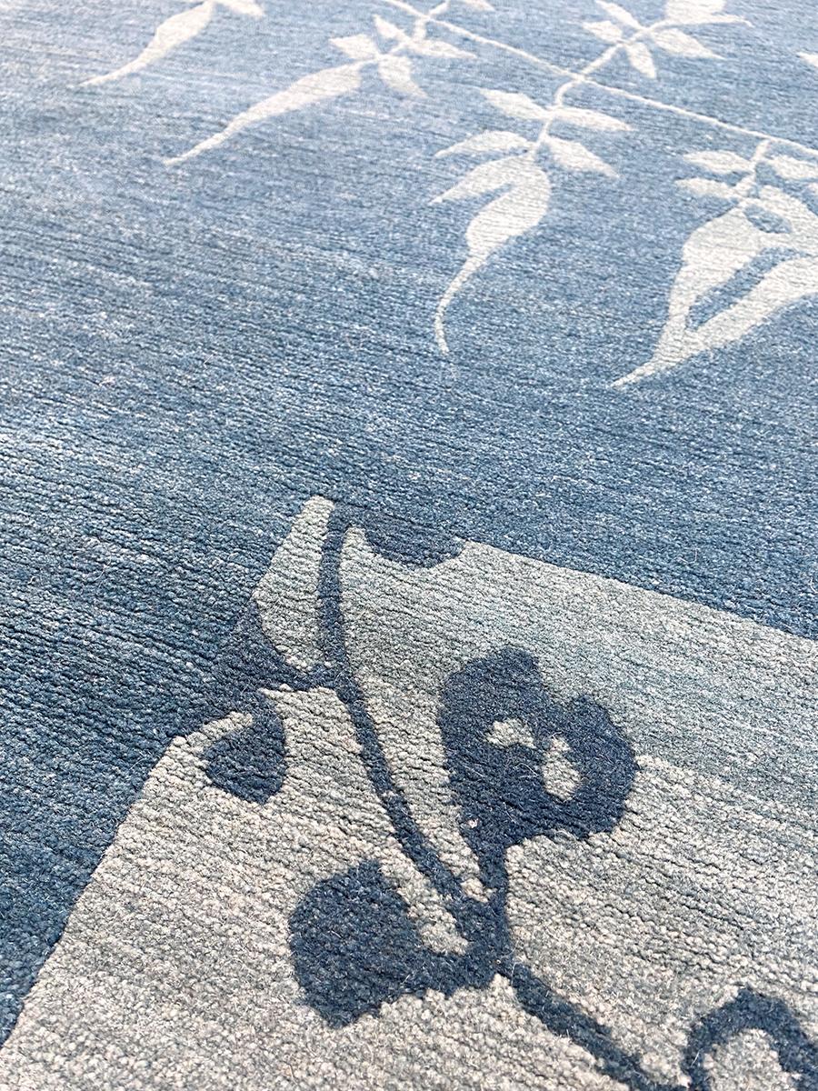 teal blue detail