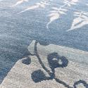 teal blue detail